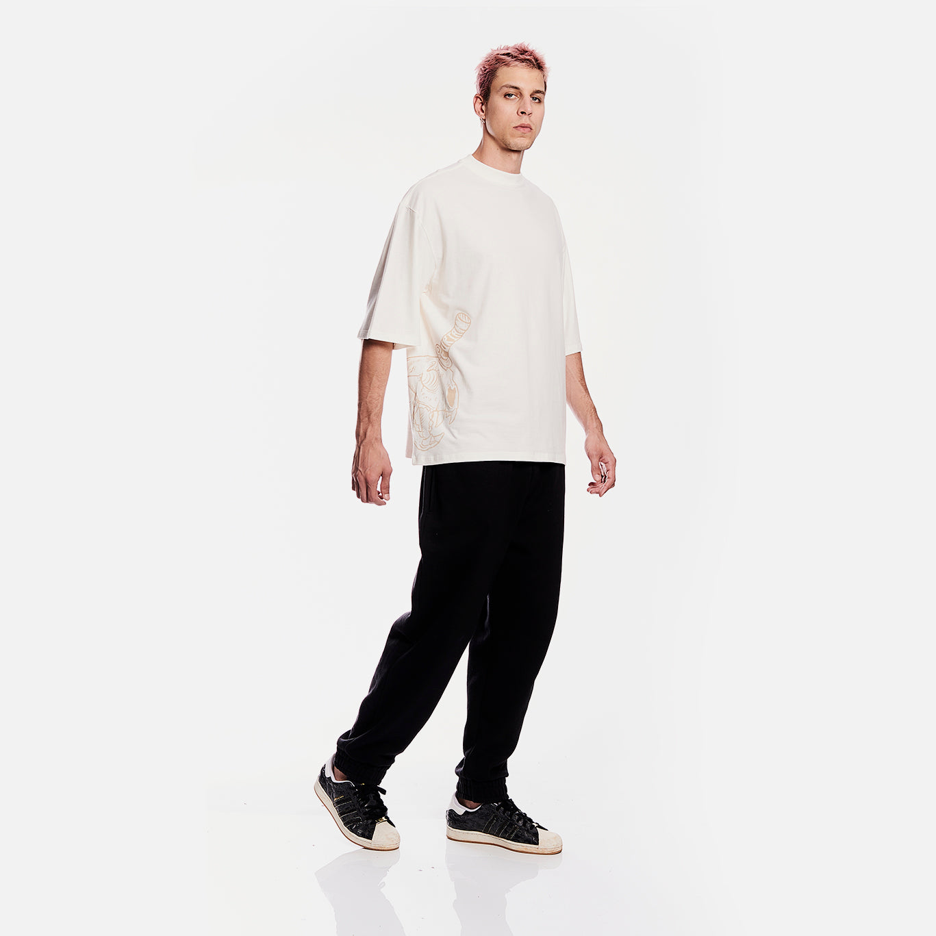 OFF WHITE FURIA HARDER TO KILL OVERSIZED T-SHIRT