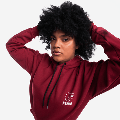 RED FURIA CLASSIC POCKET HOODIE