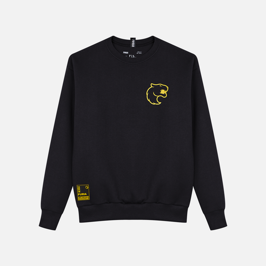 FURIA FUTURE IS BLACK CREWNECK SWEATSHIRT