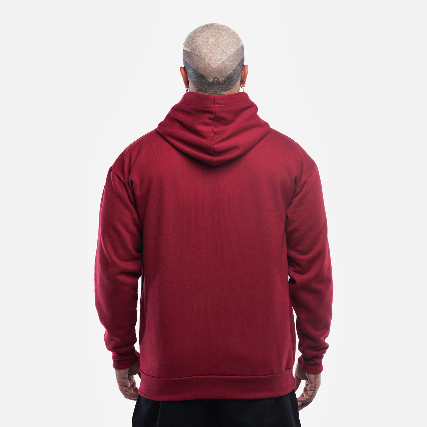 RED FURIA CLASSIC POCKET HOODIE